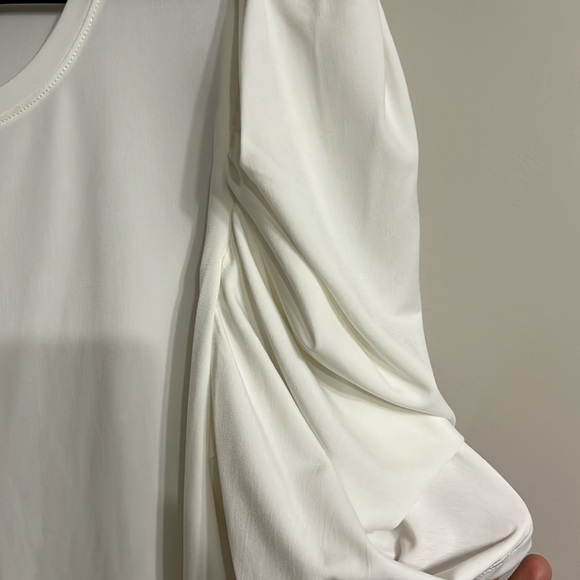 DKNY puff sleeve top - Picture 3 of 6